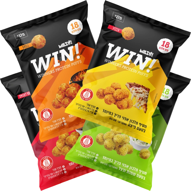 חטיפי חלבון מלוחים